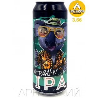 Хартли ИПА 12 / Heartly Koala In Vegas 0,5л. алк.6,8% ж/б.