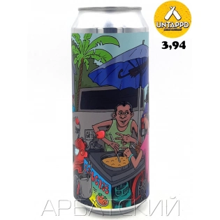 ХопХэд версия 18 / HopHead Yellow Thai Curry 0,5л. алк.6% ж/б.