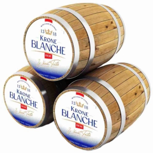 Крон Бланш Бьер / Krone Blanche Biere, keg. алк.4,5%