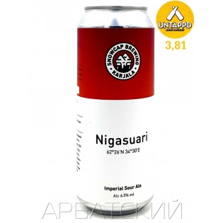 СноуКап Светлый эль 11 / Snowcap Nigasuari 0,5л. алк.6,5% ж/б.