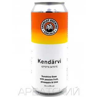 СноуКап Светлый эль 14 Кончезеро / Snowcap kendarvi 0,5л. алк.6,5% ж/б.