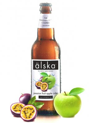 Альска  яблоко и маракуйя / Alska Passion Fruit Apple 0,5л. алк.4,0%