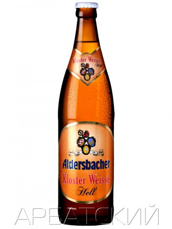 Альдерсбахер Клостер Вайсе Хелл / Aldersbacher Kloster Weisse Hell 0,5л. алк.5,3%