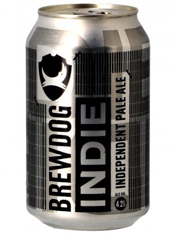 Брюдог Инди / BrewDog Indie Pale Ale 0,33л. алк.4,2% ж/б.