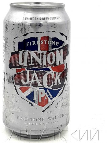Файерстоун Уолкер Юнион Джек ИПА / Firestone Walker Union Jack IPA 0,355л. алк.7% ж/б.