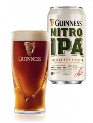 Гиннесс Нитро ИПА / Guinness Nitro IPA  0,44л. алк.5,3% ж/б.