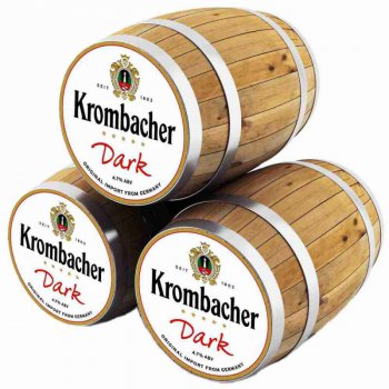 Кромбахер Дарк / Krombacher Dark, keg. алк.4,7%