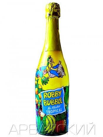 Напиток Робби Бубл Тропические фрукты газ. / Robby Bubble tropical 0,75л.