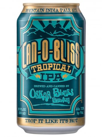 Оскар Блюз Кэн О Блисс Тропикал ИПА/Oskar Blues Can-O-Bliss Tropical IPA 0,355л. алк.7,2% ж/б.