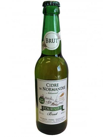 Сидр Фурнье / Cidre Fournier Brut 0,33л. алк.4,5%