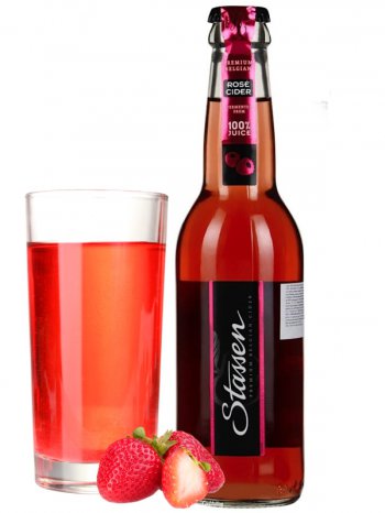 Сидр Стассен Сидр Розе / Stassen Cider Rose 0,33л. алк.4,5%