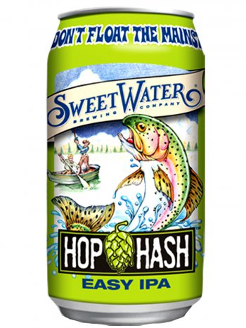 СвитВотер Хоп Хэш / Sweet Water Hop Hash Easy IPA 0,355л. алк.4,2% ж/б.